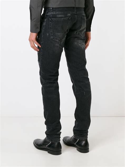 dolce gabbana jeans black|dolce and gabbana jeans men's.